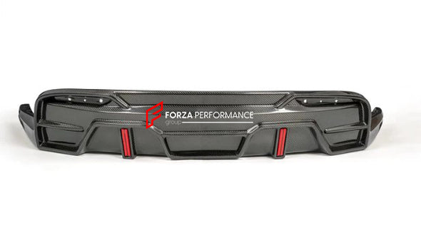 Carbon Fiber Rear Diffuser for Tesla Model Y S2