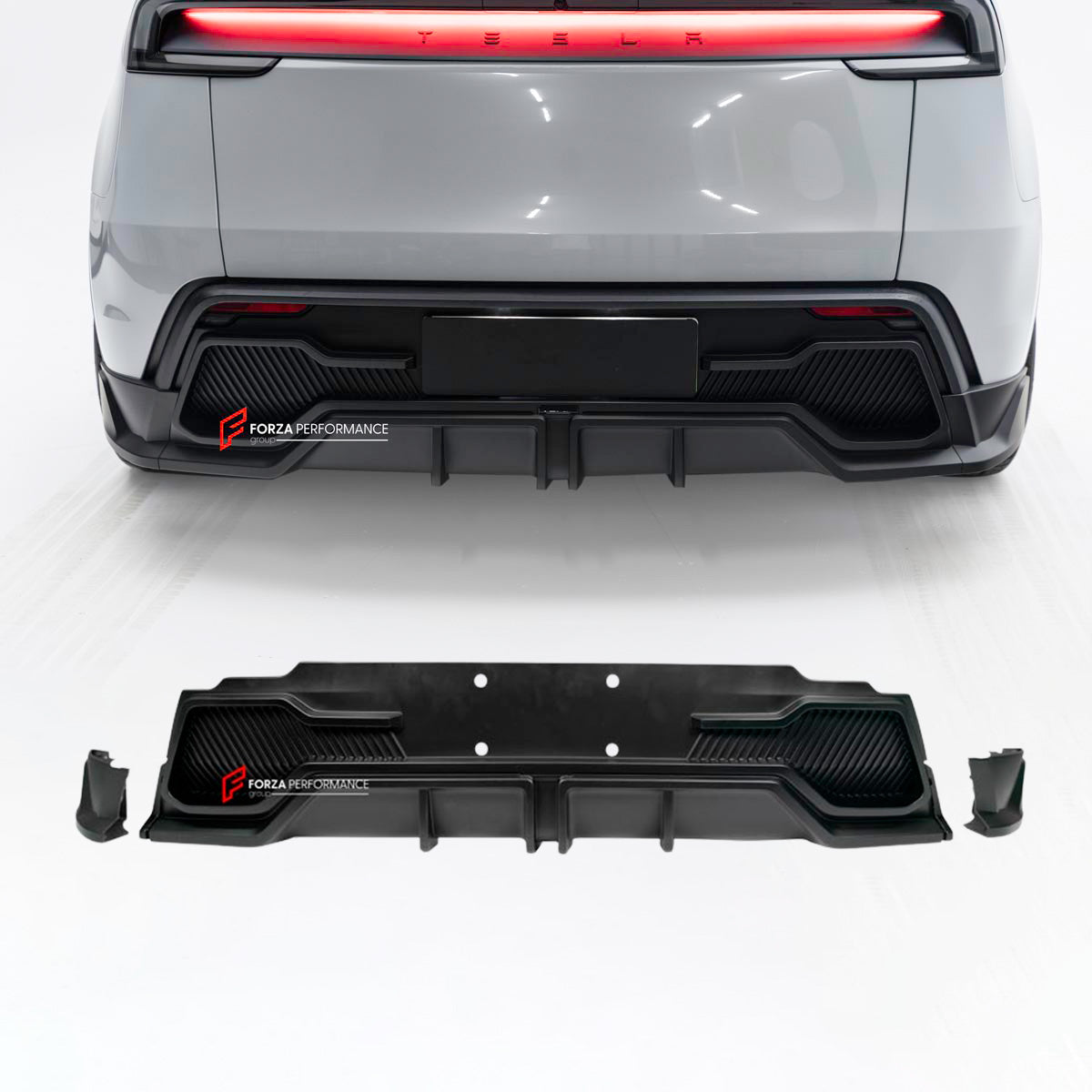 REAR DIFFUSER for TESLA MODEL Y JUNIPER 2025+

Set includes:

Rear Diffuser

Material: Plastic

Note: Professional installation is required