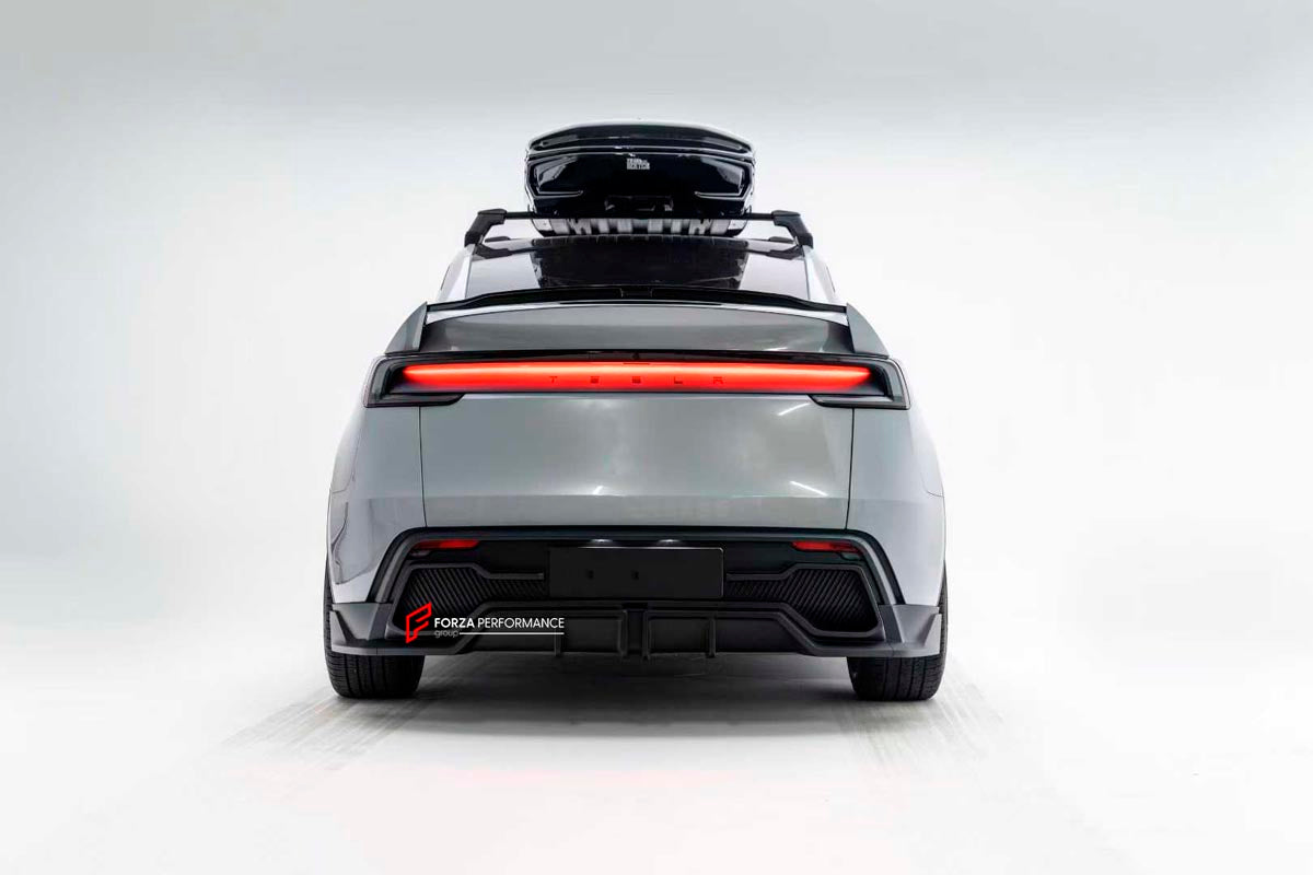 REAR DIFFUSER for TESLA MODEL Y JUNIPER 2025+

Set includes:

Rear Diffuser

Material: Plastic

Note: Professional installation is required