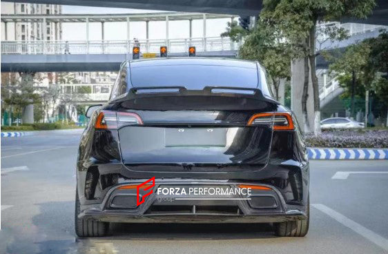 Carbon Fiber Rear Diffuser for Tesla Model Y S3