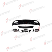 REAR DIFFUSER WITH EXHAUST TIPS for MERCEDES-BENZ A-CLASS W176 2013 - 2017 FORZA PERFORMANCE custom fit A35 AMG Style

Set includes:
Rear Diffuser
Exhaust Tips

Material: Plastic, Stainless Steel

NOTE: Professional installation is required.