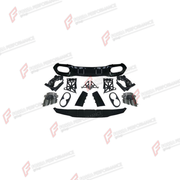 REAR DIFFUSER WITH EXHAUST TIPS for MERCEDES-BENZ A-CLASS W177 2018 - 2022 FORZA PERFORMANCE custom fit A45 AMG Style

Set includes:
Rear Diffuser
Exhaust Tips

Material: Plastic, Stainless Steel

NOTE: Professional installation is required.