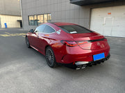 REAR DIFFUSER with EXHAUST TIPS for MERCEDES BENZ BENZ CLE300 W236 INTO CLE53 CLE63 2023+

Set includes:

Rear Diffuser
Exhaust Tips

Material:&nbsp;Plastic

NOTE:&nbsp;Professional installation is required

Why “Contact Us for Pricing”?

We don’t display fixed prices because our goal is to offer you the most competitive deal possible. Product costs often decrease over time, and by requesting a quote, you’ll receive our most up-to-date price on market.

SECURED PAYMENT METHODS&nbsp;
PayPal (+4.4% fee)
Visa 