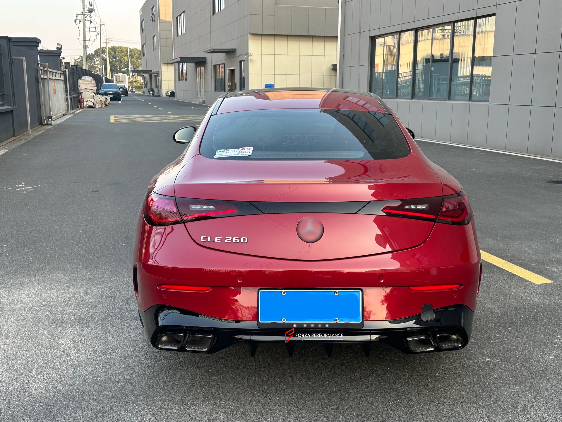 REAR DIFFUSER with EXHAUST TIPS for MERCEDES BENZ BENZ CLE300 W236 INTO CLE53 CLE63 2023+

Set includes:

Rear Diffuser
Exhaust Tips

Material:&nbsp;Plastic

NOTE:&nbsp;Professional installation is required

Why “Contact Us for Pricing”?

We don’t display fixed prices because our goal is to offer you the most competitive deal possible. Product costs often decrease over time, and by requesting a quote, you’ll receive our most up-to-date price on market.

SECURED PAYMENT METHODS&nbsp;
PayPal (+4.4% fee)
Visa 