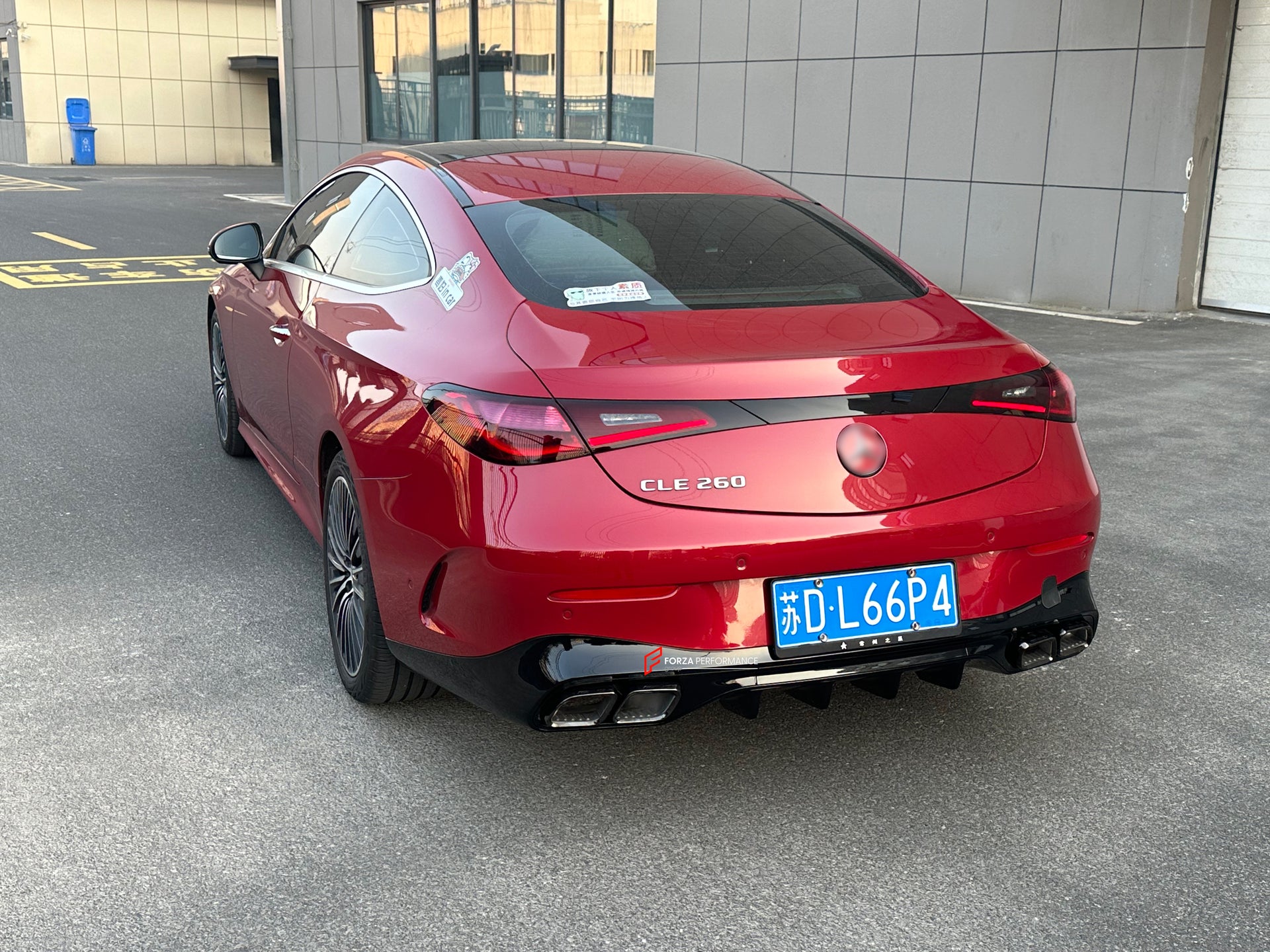 REAR DIFFUSER with EXHAUST TIPS for MERCEDES BENZ BENZ CLE300 W236 INTO CLE53 CLE63 2023+

Set includes:

Rear Diffuser
Exhaust Tips

Material:&nbsp;Plastic

NOTE:&nbsp;Professional installation is required

Why “Contact Us for Pricing”?

We don’t display fixed prices because our goal is to offer you the most competitive deal possible. Product costs often decrease over time, and by requesting a quote, you’ll receive our most up-to-date price on market.

SECURED PAYMENT METHODS&nbsp;
PayPal (+4.4% fee)
Visa 