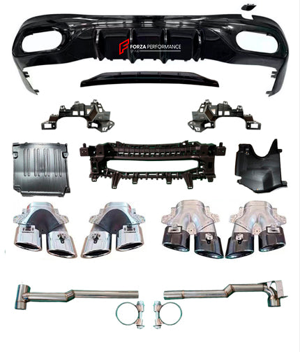 REAR DIFFUSER with EXHAUST TIPS for MERCEDES BENZ BENZ CLE300 W236 INTO CLE53 CLE63 2023+

Set includes:

Rear Diffuser
Exhaust Tips

Material:&nbsp;Plastic

NOTE:&nbsp;Professional installation is required

Why “Contact Us for Pricing”?

We don’t display fixed prices because our goal is to offer you the most competitive deal possible. Product costs often decrease over time, and by requesting a quote, you’ll receive our most up-to-date price on market.

SECURED PAYMENT METHODS&nbsp;
PayPal (+4.4% fee)
Visa 