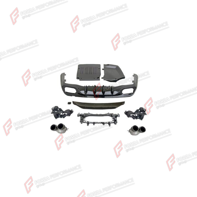 REAR DIFFUSER WITH EXHAUST TIPS for MERCEDES-BENZ CLE-CLASS C236 2023+