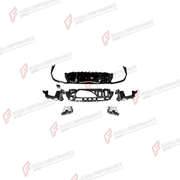 REAR DIFFUSER WITH EXHAUST TIPS for MERCEDES-BENZ E-CLASS W213 2016 - 2023 FORZA PERFORMANCE custom fit E63 AMG Style

Set includes:
Rear Diffuser
Exhaust Tips

Material: Plastic, Stainless Steel

NOTE: Professional installation is required.