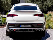 REAR DIFFUSER with EXHAUST TIPS for MERCEDES BENZ GLE 53 COUPE C167 2019+

Set includes:

Rear Diffuser
Exhaust Tips
Brackets

Material: Plastic

Note: Professional installation is required

Important: Black and Silver painted variations are available.