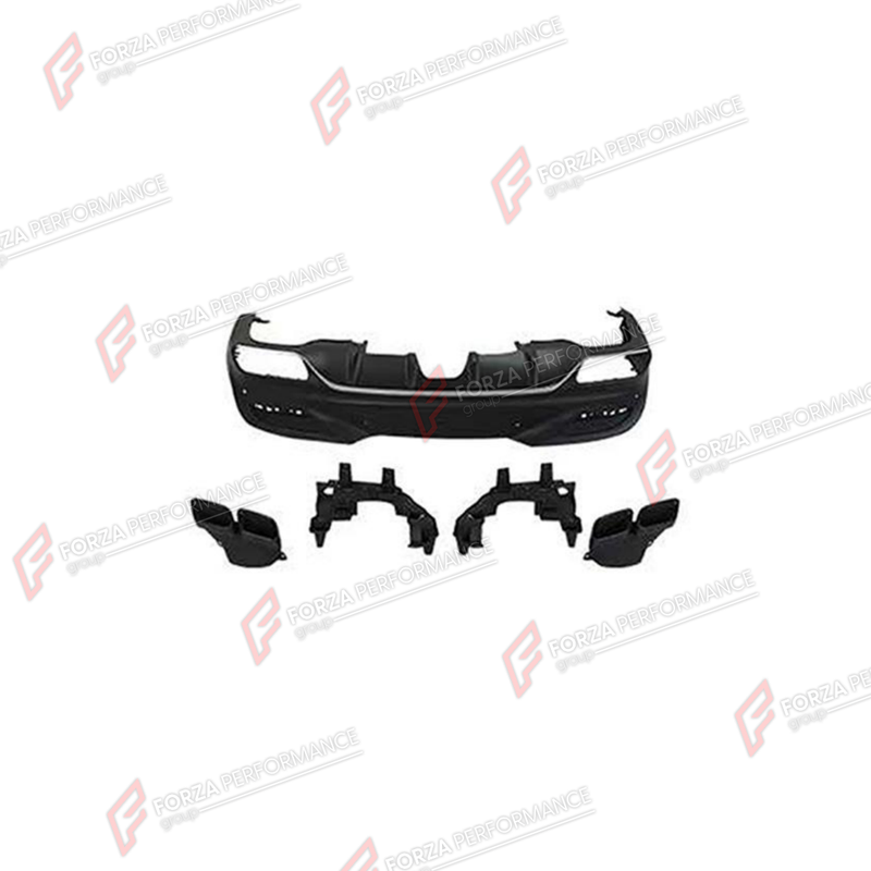 REAR DIFFUSER WITH EXHAUST TIPS for MERCEDES-BENZ GLE-CLASS COUPE C292 2015 - 2019