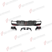 REAR DIFFUSER WITH EXHAUST TIPS for MERCEDES-BENZ GLE-CLASS W166 2015 - 2019 FORZA PERFORMANCE custom fit GLE63 AMG Style

Set includes:
Rear Diffuser
Exhaust Tips

Material: Plastic, Stainless Steel

NOTE: Professional installation is required.