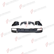 REAR DIFFUSER WITH EXHAUST TIPS for MERCEDES-BENZ GLS-CLASS X166 2015 - 2019 FORZA PERFORMANCE custom fit GLS63 AMG Style

Set includes:
Rear Diffuser
Exhaust Tips

Material: Plastic, Stainless Steel

NOTE: Professional installation is required.