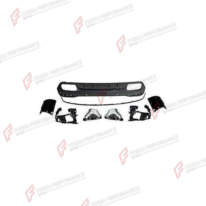 REAR DIFFUSER WITH EXHAUST TIPS for MERCEDES-BENZ GLS-CLASS X167 2020 - 2023
