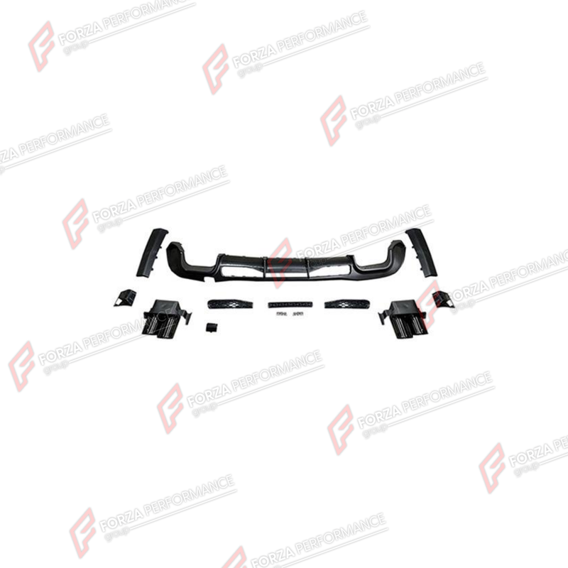 REAR DIFFUSER WITH EXHAUST TIPS for MERCEDES-BENZ S-CLASS W223 2020 - 2026
