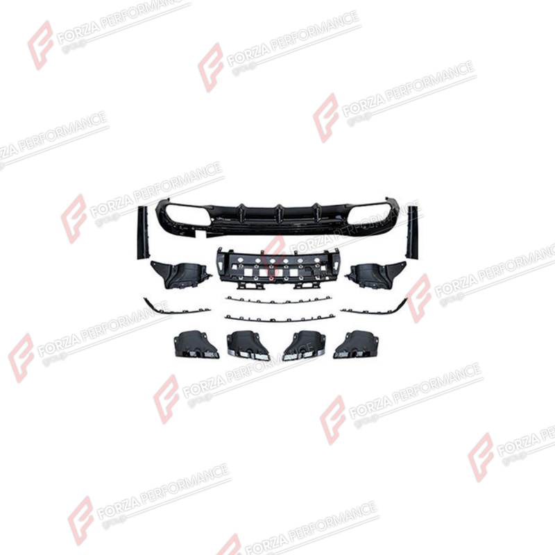 REAR DIFFUSER WITH EXHAUST TIPS for MERCEDES-BENZ S-CLASS W223 2020 - 2026