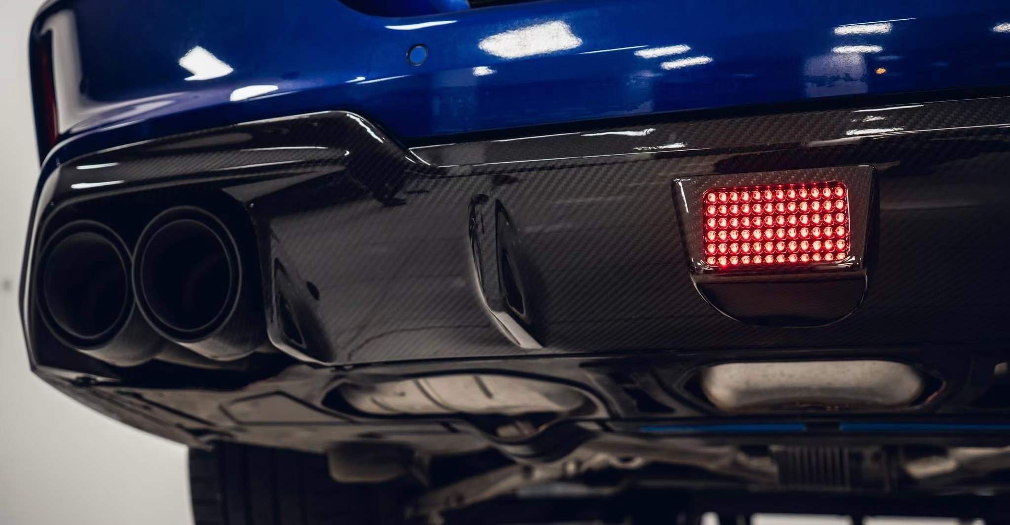 Rear Diffuser with LED Brakes DRL for BMW M8 – Forza Performance Group