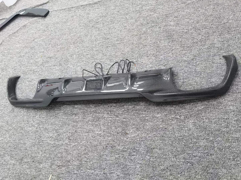 REAR DIFFUSER with BRAKE LIGHT for BMW M8