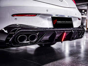 REAR DIFFUSER WITH LED LIGHTS for MERCEDES-BENZ CLE-CLASS C236 2023+ FORZA PERFORMANCE custom fit KT Design Style

Set includes:
Rear Diffuser
LED Lights

Material: Plastic

NOTE: Professional installation is required.