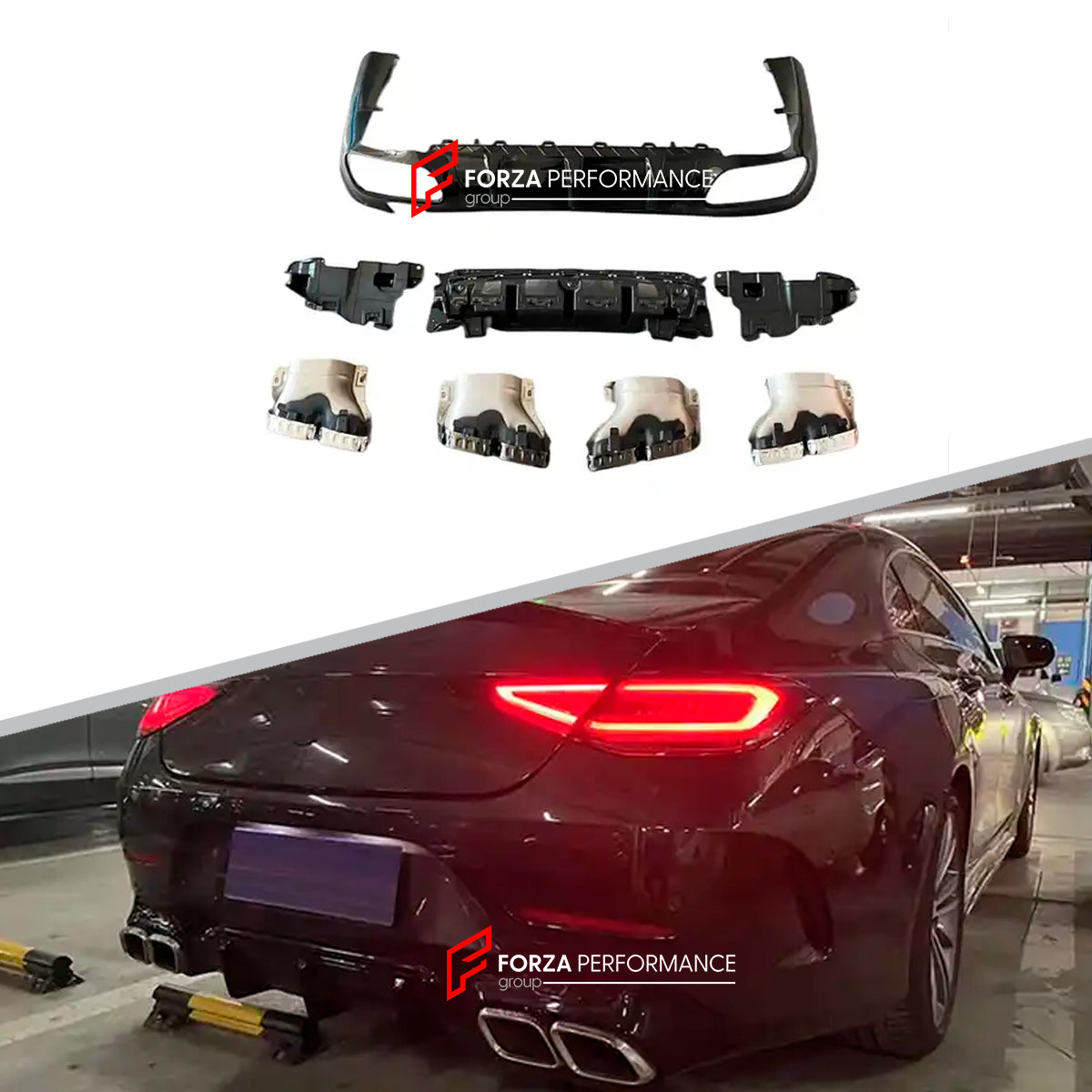 REAR DIFFUSER WITH SILVER BLACK TIPS for MERCEDES BENZ BENZ CLS63 W257 AMG 2018+

Set includes:

Rear Diffuser with Tips

Material: Plastic

NOTE: Professional installation is required

Why “Contact Us for Pricing”?

We don’t display fixed prices because our goal is to offer you the most competitive deal possible. Product costs often decrease over time, and by requesting a quote, you’ll receive our most up-to-date price on market.

SECURED PAYMENT METHODS&nbsp;
PayPal (+4.4% fee)
Visa / Mastercard