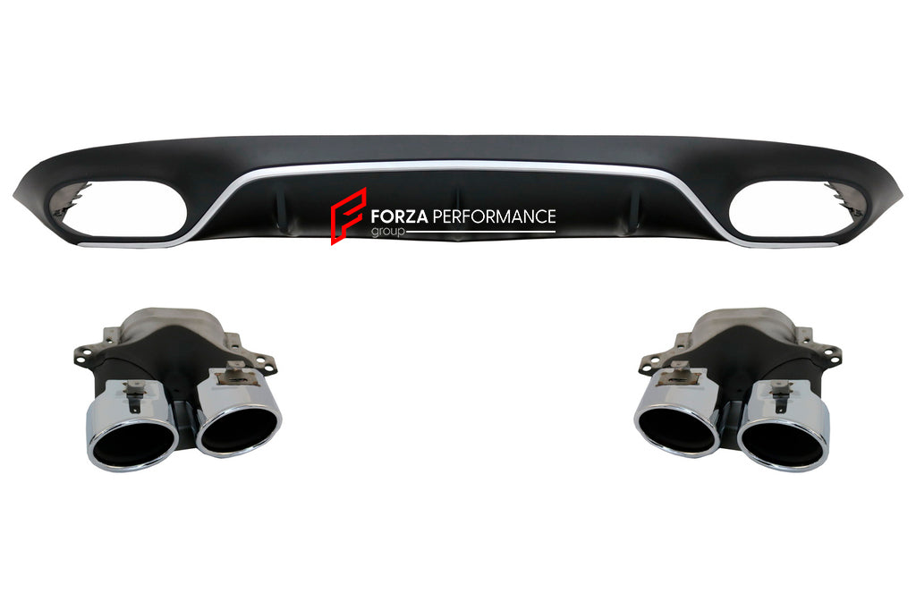 REAR DIFFUSER WITH TIPS for MERCEDES BENZ BENZ E53 AMG E CLASS W214 2017+

Set includes:

Rear Diffuser

Material: Plastic

NOTE: Professional installation is required

Why “Contact Us for Pricing”?

We don’t display fixed prices because our goal is to offer you the most competitive deal possible. Product costs often decrease over time, and by requesting a quote, you’ll receive our most up-to-date price on market.

SECURED PAYMENT METHODS 
PayPal (+4.4% fee)
Visa / Mastercard / American Expre