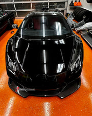 CARBON FIBER REAR ENGINE HOOD COVER for LAMBORGINI HURACAN LP580 LP610 EVO  Set include:   Rear Engine Hood Material: Dry carbon fiber