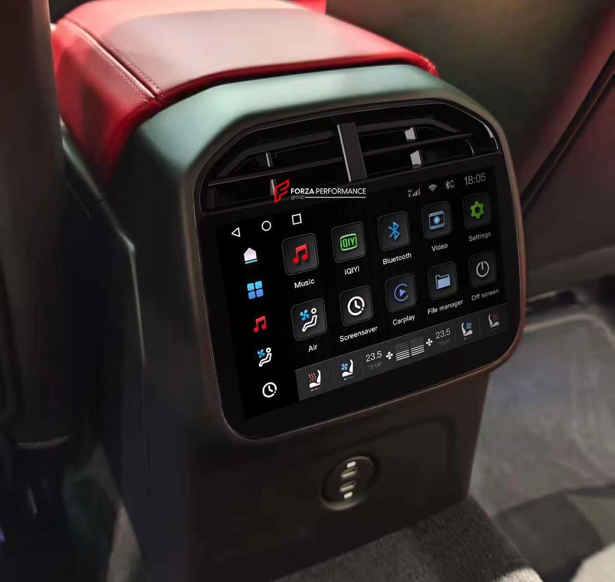 REAR INTERIOR AIR CONDITIONER TOUCH SCREEN for PORSCHE MACAN 95B 2014 - 2026
Set includes:

REAR INTERIOR AIR CONDITIONER TOUCH SCREEN
NOTE: Professional installation is required.
