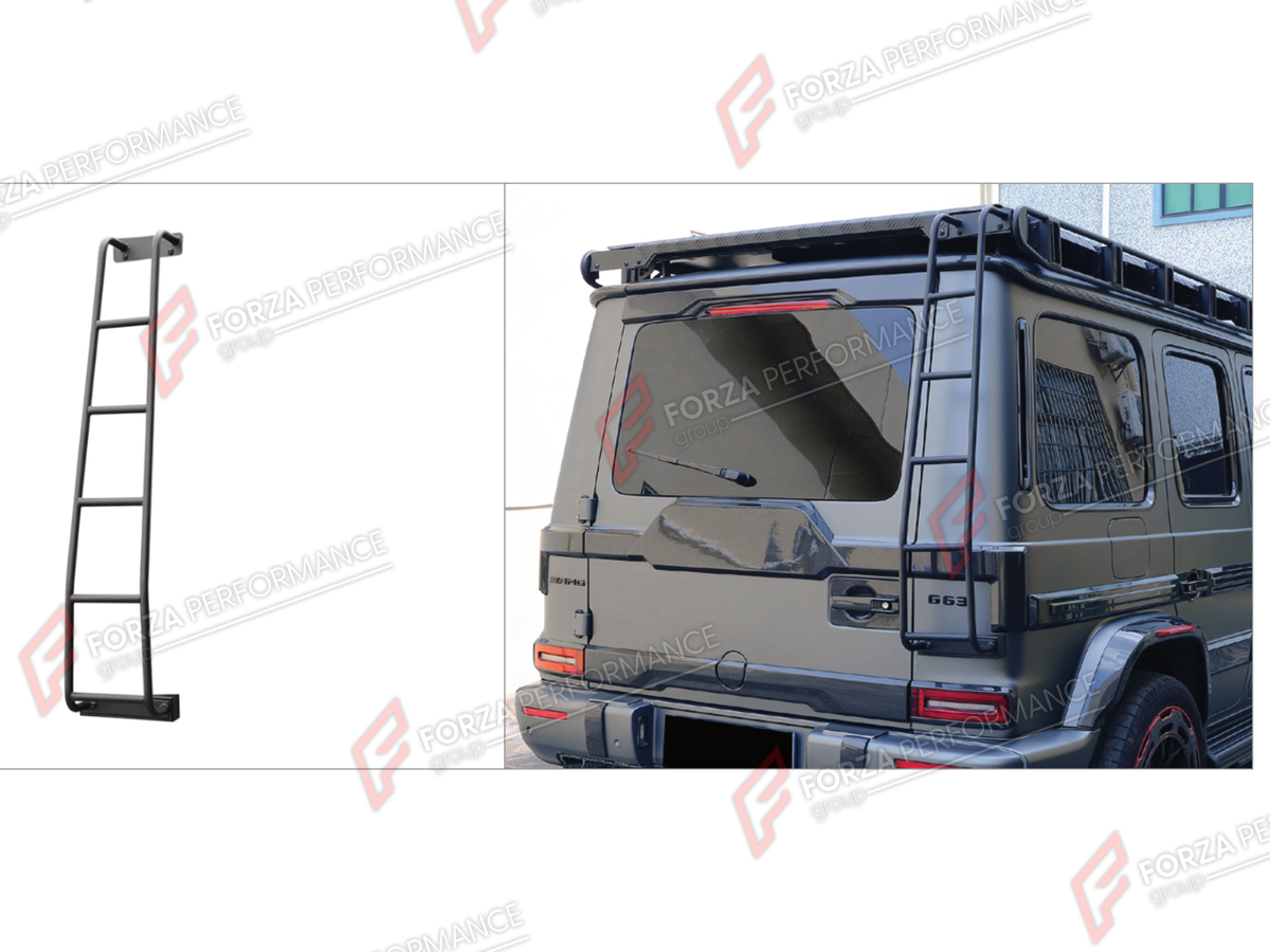 REAR LADDER for MERCEDES-BENZ G-CLASS W464 2019 - 2024

Set includes:
Rear Ladder

Material: Plastic

NOTE: Professional installation is required.