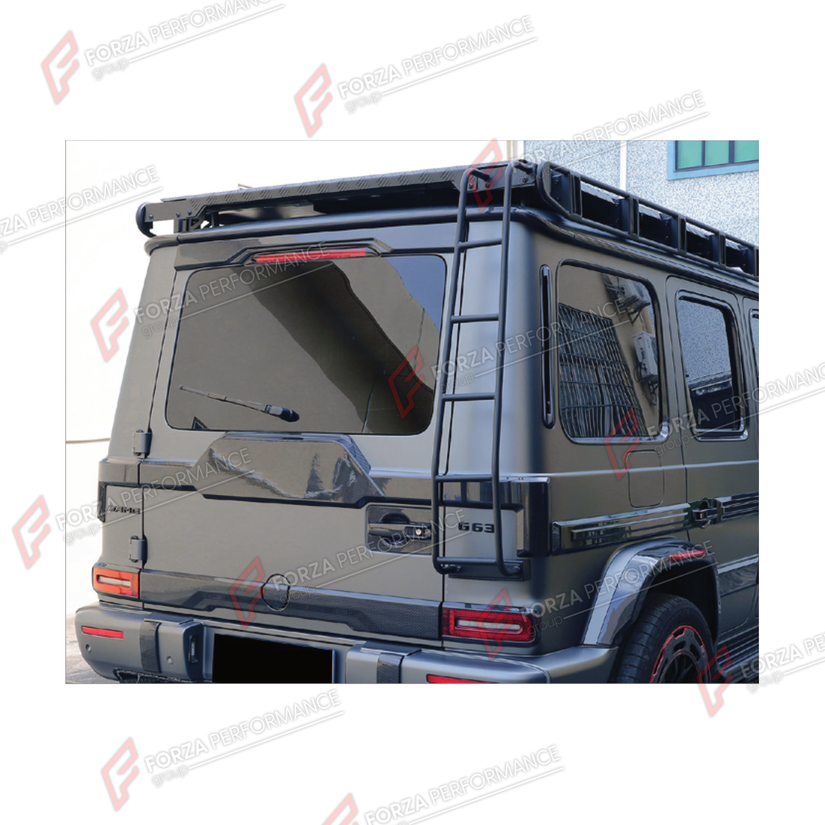REAR LADDER for MERCEDES-BENZ G-CLASS W465 G63 G450D G500 G550 2025+

Set includes:
Rear Ladder

Material: Plastic

NOTE: Professional installation is required.