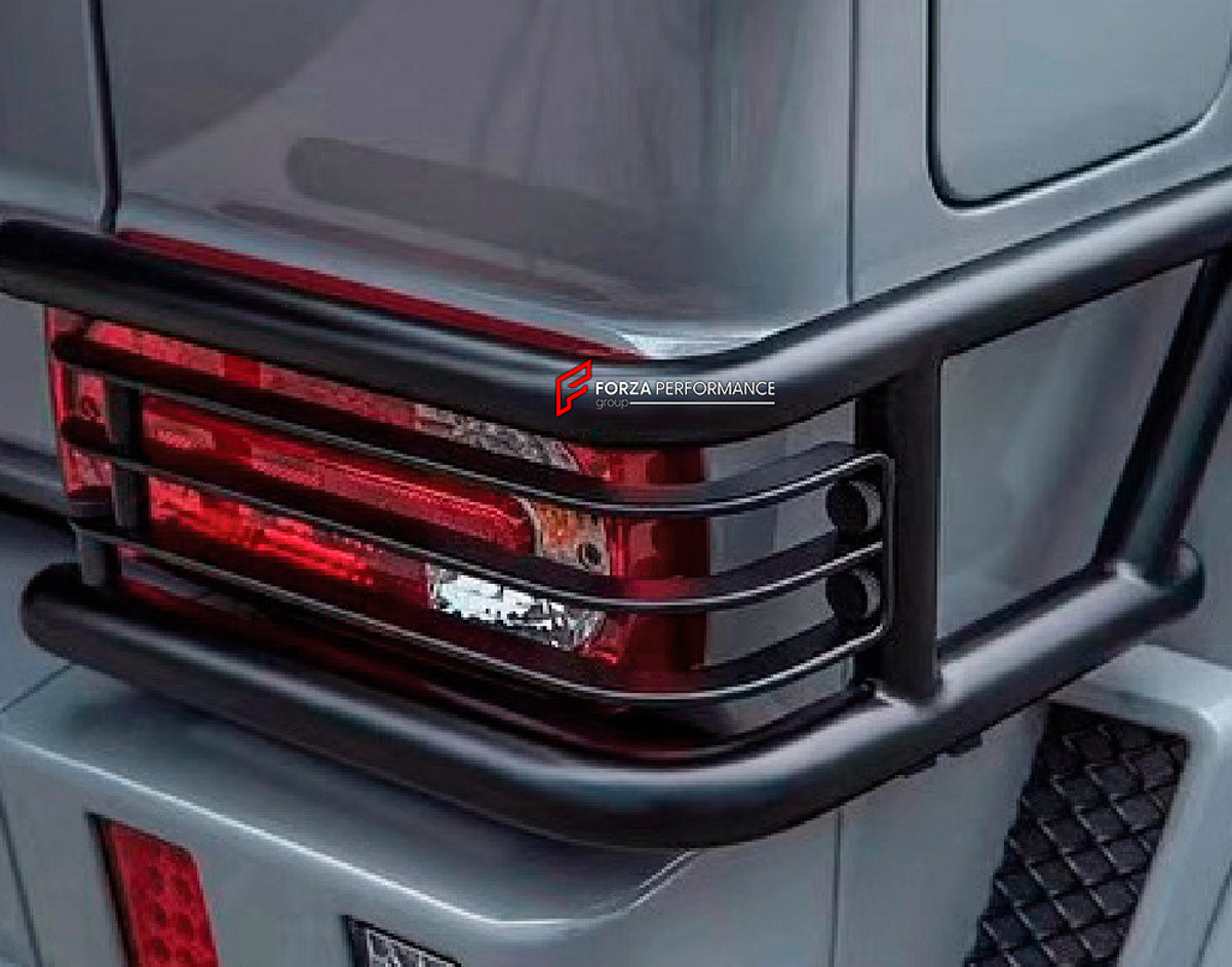 REAR LIGHT COVERS for MERCEDES-BENZ G-CLASS W463 2008 - 2018

Set includes:
Rear Light Covers

Material: Plastic

NOTE: Professional installation is required.