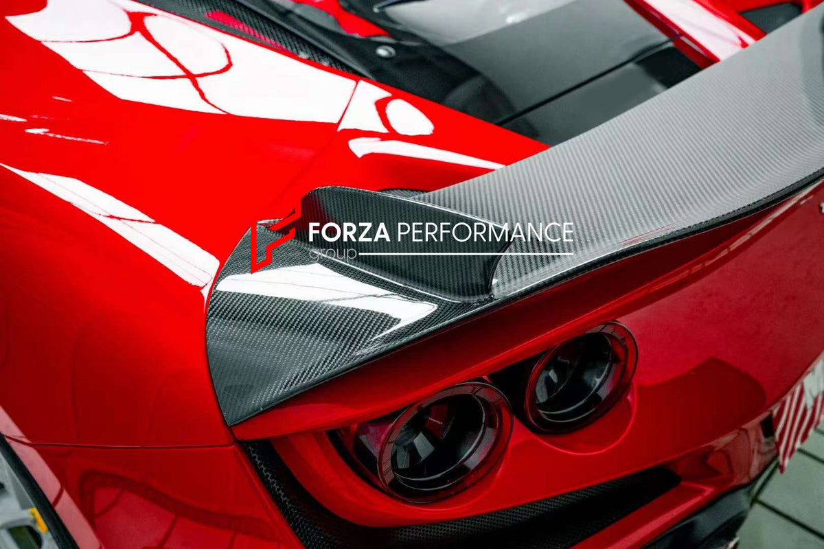 FORZA DRY CARBON REAR SPOILER FOR FERRARI F8 – Forza Performance Group