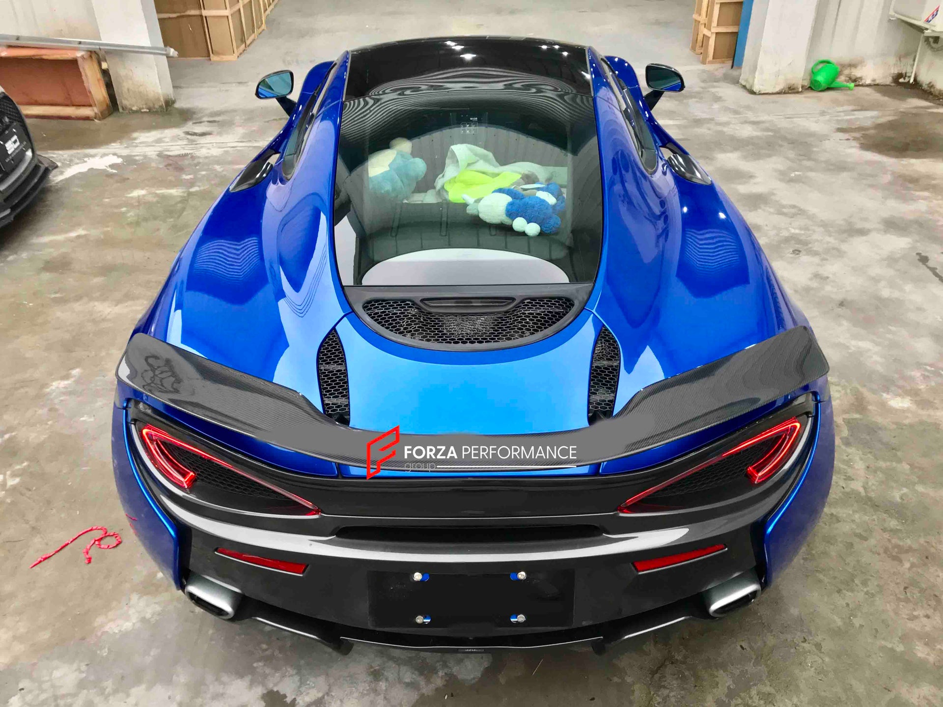 MCLAREN Sports Series DRY CARBON FIBER REAR WING SPOILER 