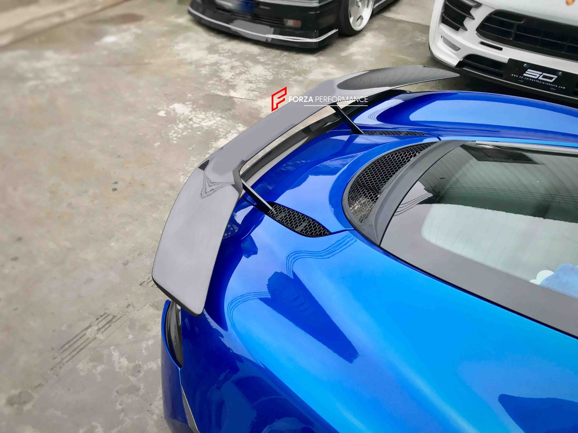MCLAREN Sports Series DRY CARBON FIBER REAR WING SPOILER 