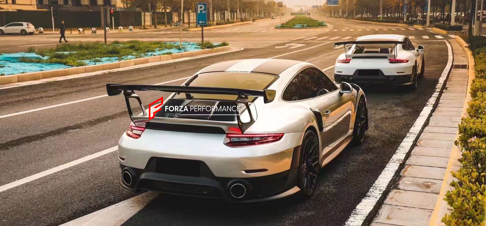 AUTHENTIC DARWINPRO CARBON REAR SPOILER for PORSCHE 911 991 991.2 CARRERA  Set includes:  Rear Spoiler