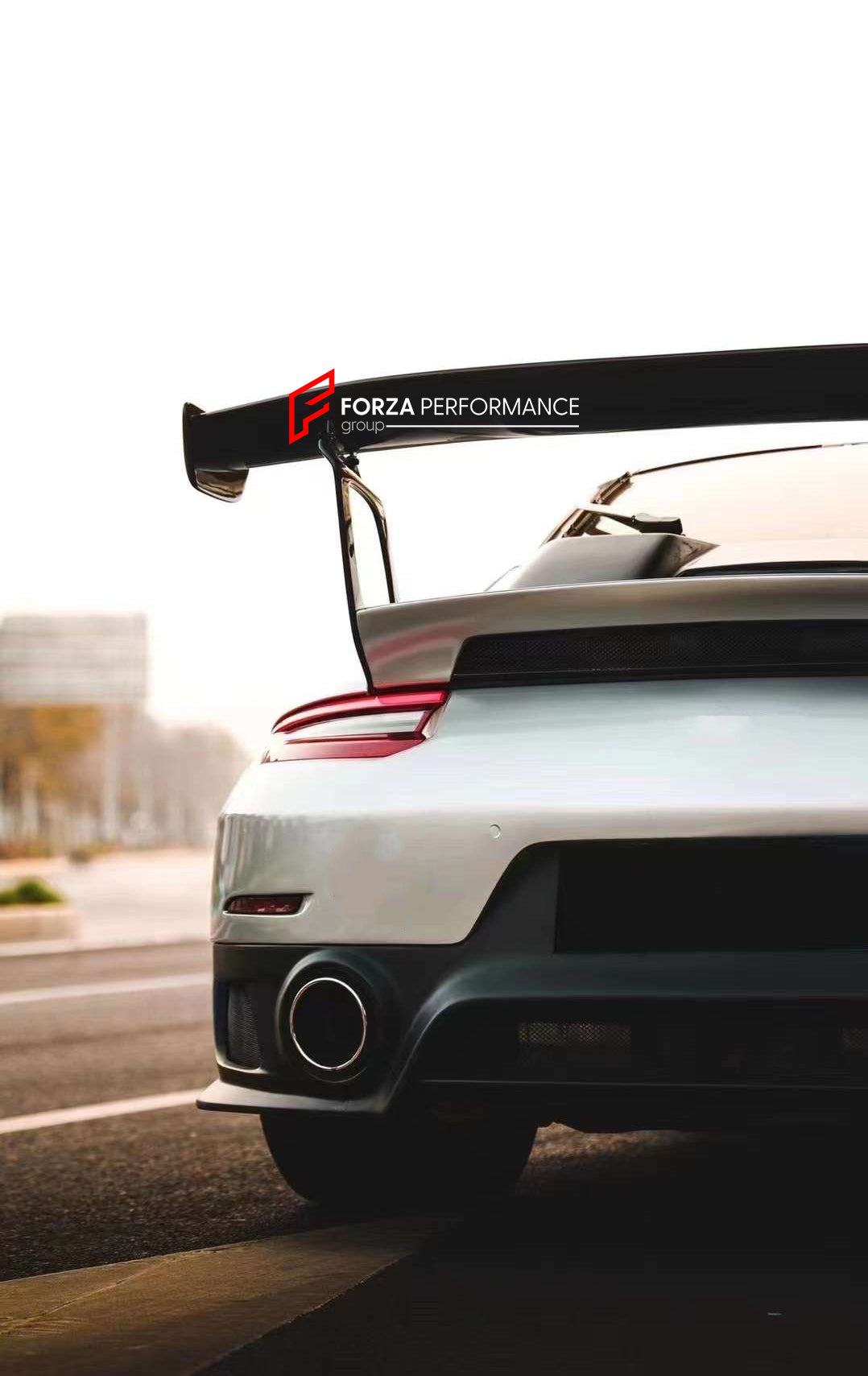 AUTHENTIC DARWINPRO CARBON REAR SPOILER for PORSCHE 911 991 991.2 CARRERA  Set includes:  Rear Spoiler