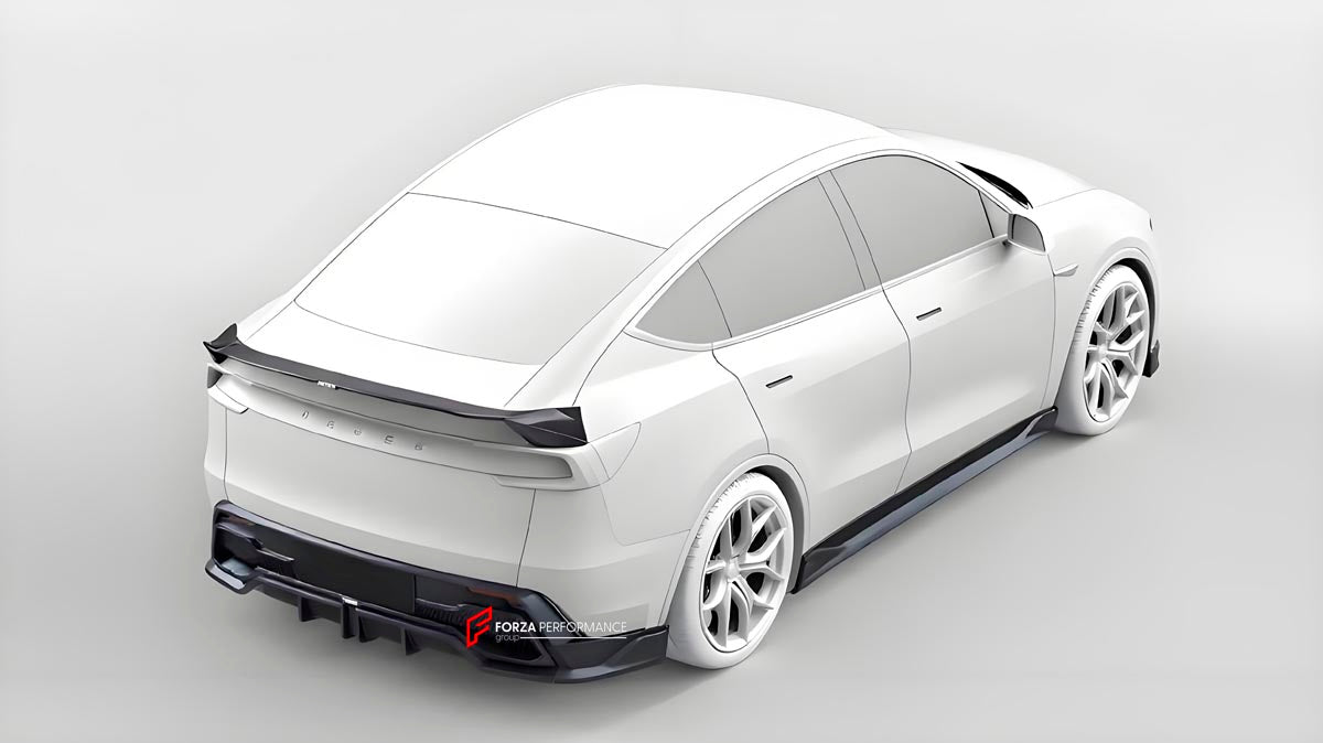REAR SPOILER for TESLA MODEL Y JUNIPER 2025+

Set includes:

Rear Spoiler

Material: Plastic

Note: Professional installation is required