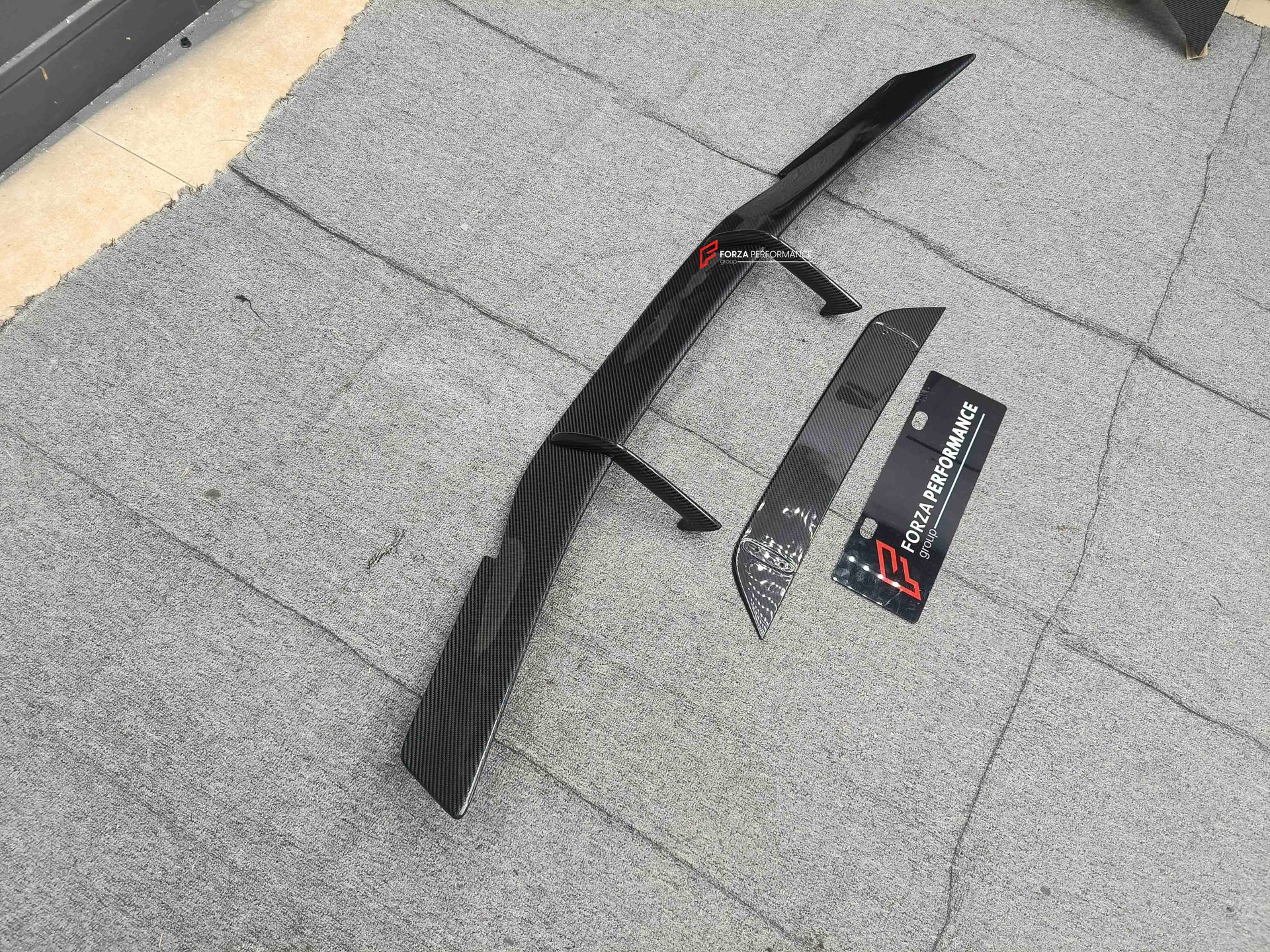 DRY CARBON FIBER REAR SPOILER WING for LAMBORGHINI HURACAN EVO COUPE SPYDER 19+