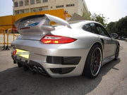 Rear Spoiler Wing for Porsche 911 997 2006 - 2012
Set includes:

Rear Spoiler Wing
Material: Plastic

NOTE: Professional installation is required.