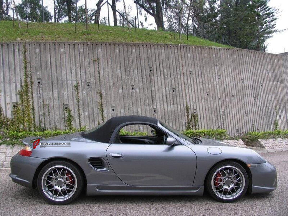 Rear Spoiler Wing for Porsche Boxster 986
Set includes:

Rear Spoiler Wing
NOTE: Professional installation is required.