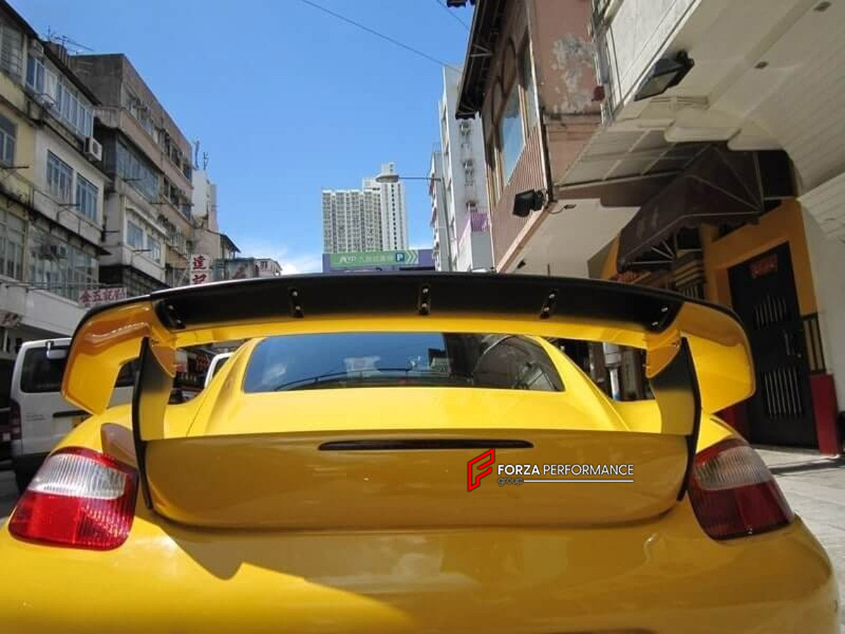 Rear Spoiler Wing for Porsche Cayman 987 2006 - 2011
Set includes:

Rear Spoiler Wing
Material: Plastic

NOTE: Professional installation is required.