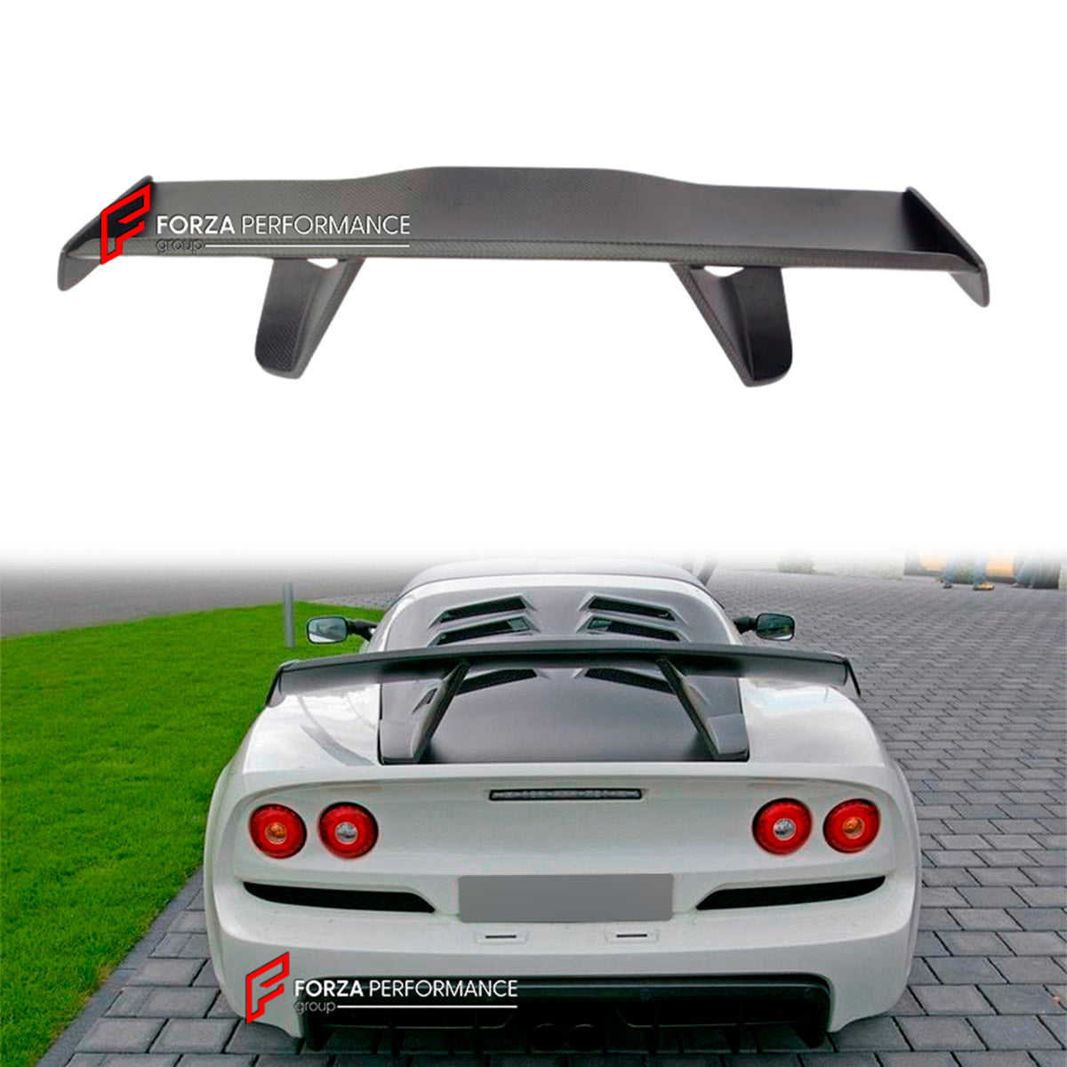 REAR WING SPOILER for LOTUS EXIGE III S3 V6 2012 - 2021

Set Include:

Rear Wing Spoiler

Material: Carbon


Note: Professional installation is required.