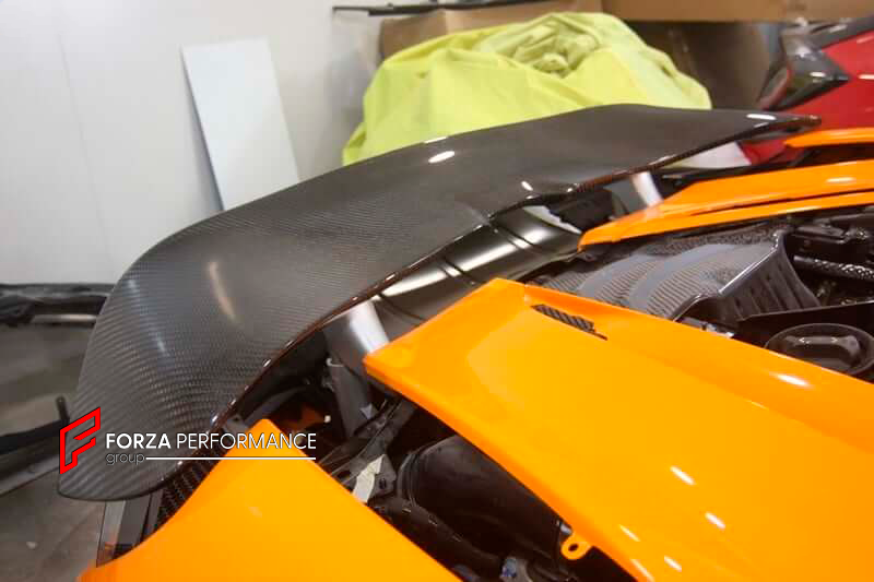 CARBON REAR WING SPOILER for MCLAREN 720S COUPE 2017 - 2023

Set includes:

Rear Wing Spoiler

Material: Carbon

Note: Professional installation is required
