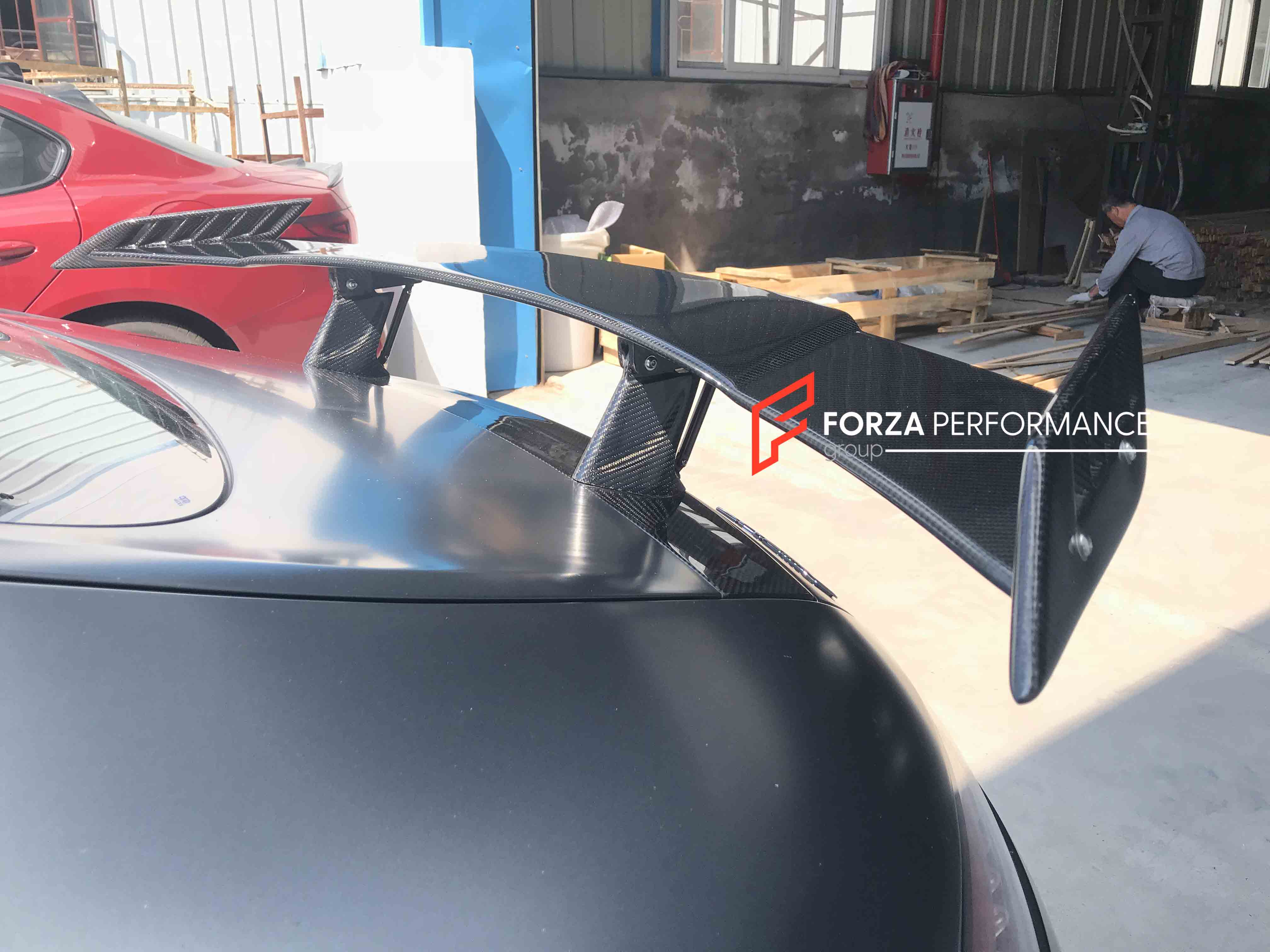 RENNTECH forging carbon fiber rear spoiler for AMG GT GTS – Forza ...