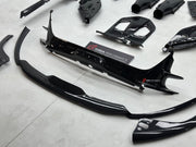 REPLACEMENT CARBON BODY KIT for FERRARI 812 SUPERFAST GTS 2017 - 2024 Forza Performance Custom Fit OEM NOVITEC
Set includes:

Front Bumper
Front Lip
Front Canards
Side Skirts
Air Intake Ducts
Rear Bumper
Rear Diffuser
Rear Spoiler
Material: Carbon

NOTE: Professional installation is required.