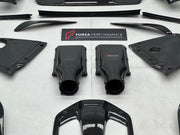 REPLACEMENT CARBON BODY KIT for FERRARI 812 SUPERFAST GTS 2017 - 2024 Forza Performance Custom Fit OEM NOVITEC
Set includes:

Front Bumper
Front Lip
Front Canards
Side Skirts
Air Intake Ducts
Rear Bumper
Rear Diffuser
Rear Spoiler
Material: Carbon

NOTE: Professional installation is required.