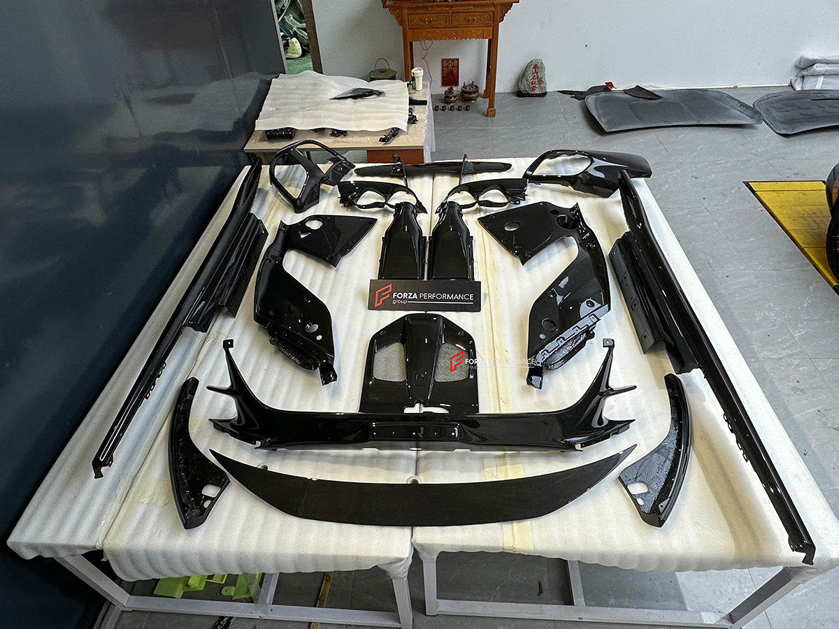 REPLACEMENT CARBON BODY KIT for FERRARI 812 SUPERFAST GTS 2017+

Set includes:

Pair Front Splitter
Front Bumper Middle Inserts
Engine Bay Panel
Side Skirts

Rear Lip
Rear Diffuser

Material: Dry Carbon

Note: Professional installation is required

SECURED PAYMENT METHODS&nbsp;
PayPal (+4.4% fee)
Visa / Mastercard / American Express (through PayPal)

Bank Wire transfer (SWIFT)
Cryptocurrency (USDT, BTC, ETH)
eBay (+5% fee)
Alipay / WeChat / RMB
SHIPMENT WORLDWIDE&nbsp;
By express DHL/UPS/TNT/FedEx

AIR ship