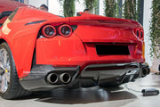 REPLACEMENT CARBON BODY KIT for FERRARI 812 SUPERFAST GTS 2017+

Set includes:

Front Splitter
Engine Bay Panels
Door Seals
Side Skirts
Rear Hood / Bonnet Lower Insert
Rear Lip
Rear Diffuser

Material: Dry Carbon

Note: Professional installation is required