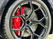 REPLACEMENT CARBON CERAMIC BRAKE DISK ROTORS for AUDI RS6 C8 2019 - 2023

Forza Performance Group offers various types of big brake kits, all types of aftermarket brake calipers, as well as genuine original brands of all types, such as AP Racing, Brembo, Akebono, AMG, M Performance, Audi, Porsche, Lamborghini, Toyota TRD, etc.

Material: Carbon Ceramic

Current set includes:

2x Front Brake discs 420 mm

2x Rear Brake discs 370 mm


PLEASE INCLUDE YOUR VIN, MODEL AND YEAR WHEN PURCHASING.