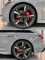 REPLACEMENT CARBON CERAMIC BRAKE DISK ROTORS for AUDI RS6 C8 2019+

Forza Performance Group offers various types of big brake kits, all types of aftermarket brake calipers, as well as genuine original brands of all types, such as AP Racing, Brembo, Akebono, AMG, M Performance, Audi, Porsche, Lamborghini, Toyota TRD, etc.

In the photos above you can see an installed Forza Performance Group set of carbon ceramic discs for the AUDI RS6 C8 2019+ with 420mm/368mm brake rotors.

Material: Carbon Ceramic

Current