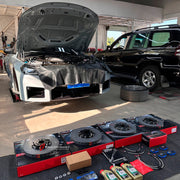 REPLACEMENT CARBON CERAMIC BRAKE DISK ROTORS for BMW M2 G87 2023+

Forza Performance Group offers various types of big brake kits, all types of aftermarket brake calipers, as well as genuine original brands of all types, such as AP Racing, Brembo, Akebono, AMG, M Performance, Audi, Porsche, Lamborghini, Toyota TRD, etc.

In the photos above you can see an installed Forza Performance Group set of carbon ceramic discs for the BMW M2 G87 with 400mm/370mm brake rotors.

Material: Carbon Ceramic

Current set inc