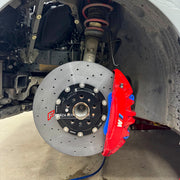 REPLACEMENT CARBON CERAMIC BRAKE DISK ROTORS for BMW M2 G87 2023+

Forza Performance Group offers various types of big brake kits, all types of aftermarket brake calipers, as well as genuine original brands of all types, such as AP Racing, Brembo, Akebono, AMG, M Performance, Audi, Porsche, Lamborghini, Toyota TRD, etc.

In the photos above you can see an installed Forza Performance Group set of carbon ceramic discs for the BMW M2 G87 with 400mm/370mm brake rotors.

Material: Carbon Ceramic

Current set inc